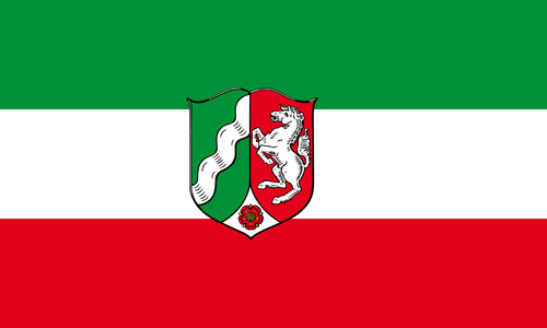 Nordrhein westfalen fahne - fahne, nrw