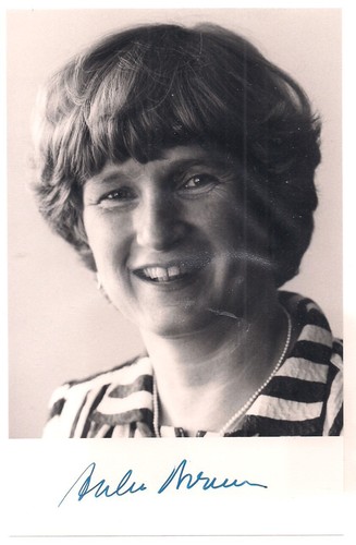 Autogramm anke brunn mdl - autogramm,