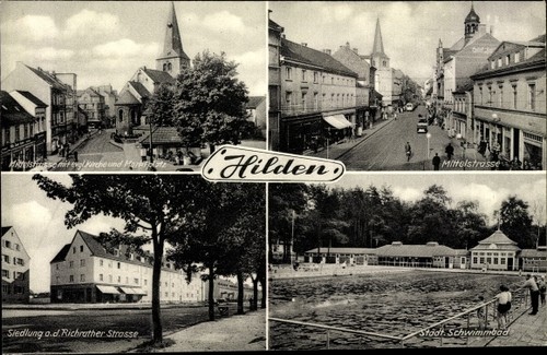 Hilden nordrhein westfalen - ak,