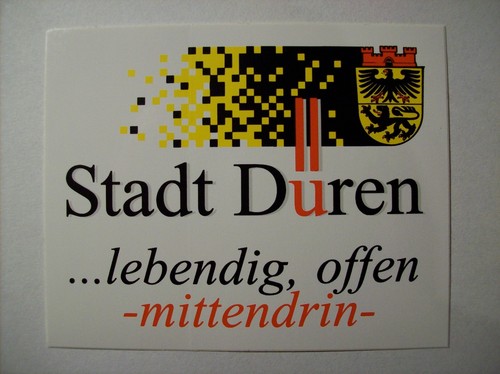 Aufkleber deutschland stadt - aufkleber,