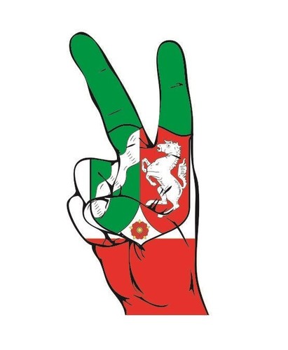 Aufkleber peace finger - aufkleber,