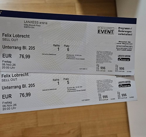 Tickets felix lobrecht - felix,