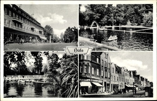Hüls ruhrgebiet - ak,