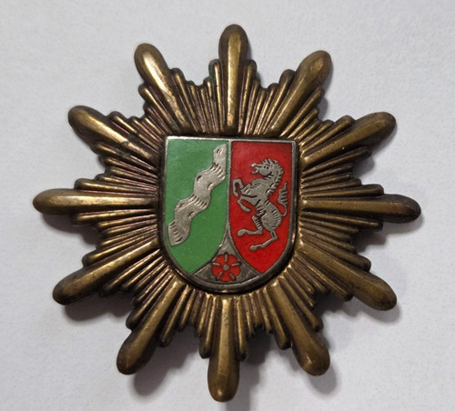 Mützenstern 1980er polizei - 1980er,