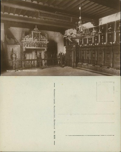 Ansichtskarte münster - ansichtskarte,