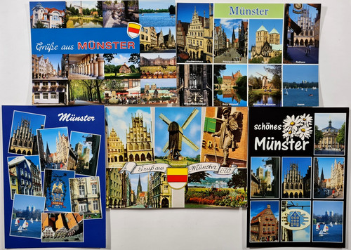 Postkarten lot münster - x,