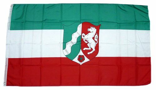 Flagge fahne nordrhein - fahne,