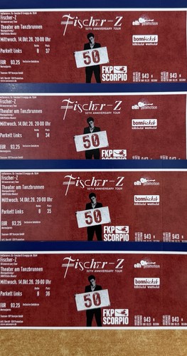 Fischer 50th anniversary - fischer-z,